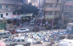 بالصور.. مواطنو الإسكندرية مستاؤون بسبب تراكم القمامة بالشوارع