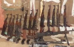 ضبط 10 قطع سلاح من بينها بنادق آلية وخرطوش فى حملة أمنية بسوهاج
