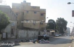 مستشفى الحميات ببورسعيد تتخلص من النفايات الخطرة بصناديق القمامة