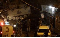 إصابة 3 أشخاص بسبب انفجار قنبلة بجبل محسن بطرابلس بشمال لبنان