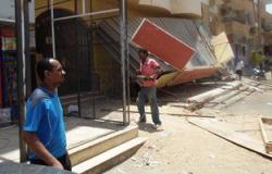 حملة لإزالة التعديات على مساكن "الاجى كاب" بالإسكندرية