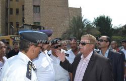 محافظ الإسماعيلية يقود حملة لرفع الإشغالات بمنطقة الشيخ زايد