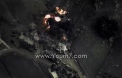 أول صور للضربات الجوية الروسية ضد داعش فى سوريا