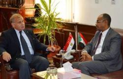رئيس جامعة الإسكندرية يستقبل قنصل السودان لبحث سبل التعاون