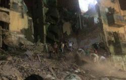 "أمن القاهرة": انتشال 6 جثث أسفل العقار المنهار بمنطقة الساحل