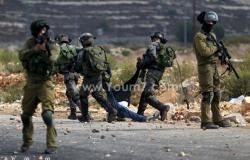 بالصور..الاحتلال الإسرائيلى يعتقل 3 فلسطينيين مصابين قرب حاجز "بيت إيل"