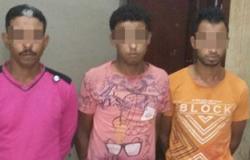 القبض على 3 عاطلين اختطفوا "نجار" لطلب 20 ألف جنيه فدية من والده بحلوان