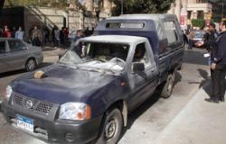 إصابة ضابط شرطة إثر رشق مسيرة إخوانية سيارة للداخلية بالطوب فى أبو حماد