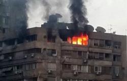 الحماية المدنية تسيطر على حريق شقة سكنية بمنطقة اللبينى فى فيصل