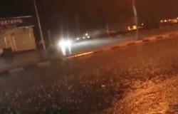 سيول بدسوق وأمطار خفيفة على بقية مدن  كفر الشيخ