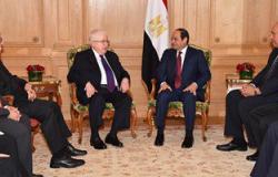 الرئيس السيسى يشدد على التزام مصر بدعم ومساندة العراق فى مكافحة الإرهاب