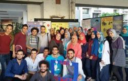 بالصور.. الاتحاد المصرى لطلاب الصيدلة يدشن حملة للتوعية بخطورة السكر بطنطا