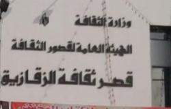 مسابقة معلومات عامة ورسومات اطفال فى يوم ثقافى بأحدى قرى الشرقية