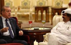 بالصور.. أردوغان يلتقى أمير قطر السابق على عشاء وكأس نبيذ فى باريس