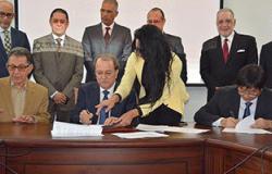 بالصور.. توقيع عقد بين تيدا مصر وشركة التنمية لتطوير خليج السويس