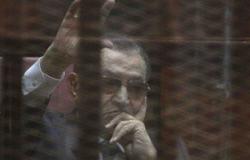 قبول تنازل مبارك ونجليه عن تنفيذ عقوبتى الرد والغرامة فى القصور الرئاسية