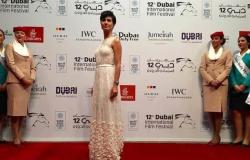 بالصور: توبا بيوكستون تخطف الأضواء في مهرجان دبي السينمائي