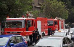 4 سيارات إطفاء تسيطر على حريق بمركز تجميل فى فيصل بدون إصابات