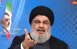 "نصر الله": حزب الله يلعب دورا لمواجهة المشروع الصهيوأمريكى بالمنطقة