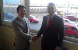 نائب المنتزه بالإسكندرية يلتقى مستشار الشؤون السياسية للسفارة اليابانية