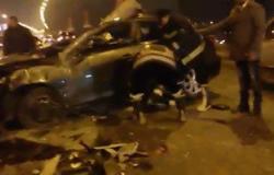 إصابة 3 أشخاص فى حادث تصادم بطريق "القاهرة - الفيوم" الصحراوى