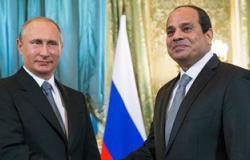 بوتين: الرئيس السيسى تولى السلطة فى ظروف صعبة لتحقيق الاستقرار بمصر