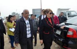 بالصور..نائبة محافظ الإسكندرية تتفقد أعمال إزالة الإشغالات بالمنطقة الغربية