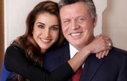 الملكة رانيا مغازلة زوجها فى عيد ميلاده: "كلنا فدوى لعيونك يا أبو حسين"