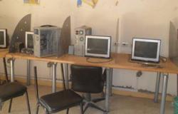 سرقة أجهزة الكمبيوتر من مدرسة صنايع بمدينة أبوحماد فى الشرقية