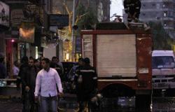 بالفيديو.. الحماية المدنية تسيطر على حريق شركة بشقة فى شارع السودان بدون إصابات