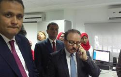 وزير الاتصالات يفتتح سنترال سموحة بسعة 62000 خط بالإسكندرية