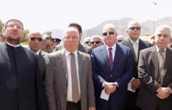 بالصور..محافظ جنوب سيناء و5وزراء يفتتحون مشروعات تنموية بذكرى عودة طابا