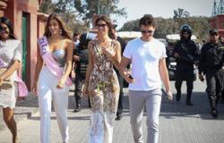 بالصور.. جولة لملكات جمال العالم بقصر المنتزه بالإسكندرية