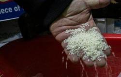 ضبط 8 أطنان أرز قبل بيعها بالسوق السوداء داخل محل بالمطرية