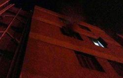 بالصور.. السيطرة على حريق فى "سكن الأطباء" بمستشفى جامعة طنطا