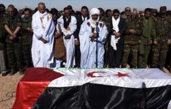 بالصور..دفن زعيم "البوليساريو" فى الصحراء الغربية بالمغرب