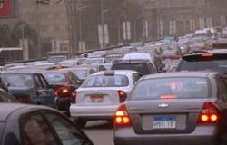 توقف حركة المرور أعلى كوبرى أكتوبر بسبب أعطال متكررة فى السيارات