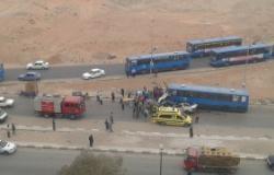 بالصور.. مصرع 7 أشخاص وإصابة 8 آخرين في حادث تصادم مروع بمدينة نصر