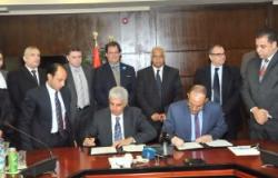 توقيع عقد أعمال تركيب القضبان لمشروع مترو العتبة - إمبابة