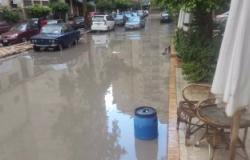 بالصور.. غرق منطقة سيدى بشر شرقى الإسكندرية بمياه الأمطار