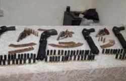 الامن العام يحبط تهريب 199 بندقية خرطوش من مرسى مطروح إلى محافظة المنيا