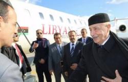 رئيس البرلمان الليبى يختتم زيارته لتونس