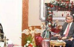 وزير العدل يهنئ البابا تواضروس بعيد الميلاد المجيد