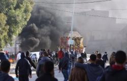 بالصور.. اشتباكات بين الأمن التونسى ومواطنين احتجاجا على تزايد البطالة