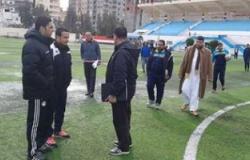 بالصور... إلغاء مباراة الحرية ونبروه بسبب الأمطار