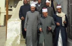 الأمين العام لمجمع البحوث الإسلامية يزور المنطقة الازهرية بالمنيا