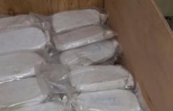 بالصور.. إحباط تهريب شحنة مخدرات تحتوى على 2.5 طن حشيش عبر ميناء دمياط