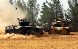 الجيش التركى يعلن مقتل 46 مسلحا من داعش شمالى سوريا
