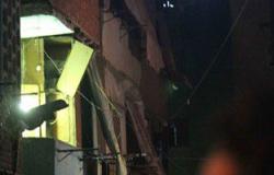 انهيار جزئى بمنزل مكون 4 طوابق بسبب تسرب غاز بوتاجاز بسوهاج
