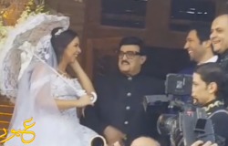 بالفيديو : من حفل "زفاف" إيمي سمير غانم و"حسن الرداد" ...
